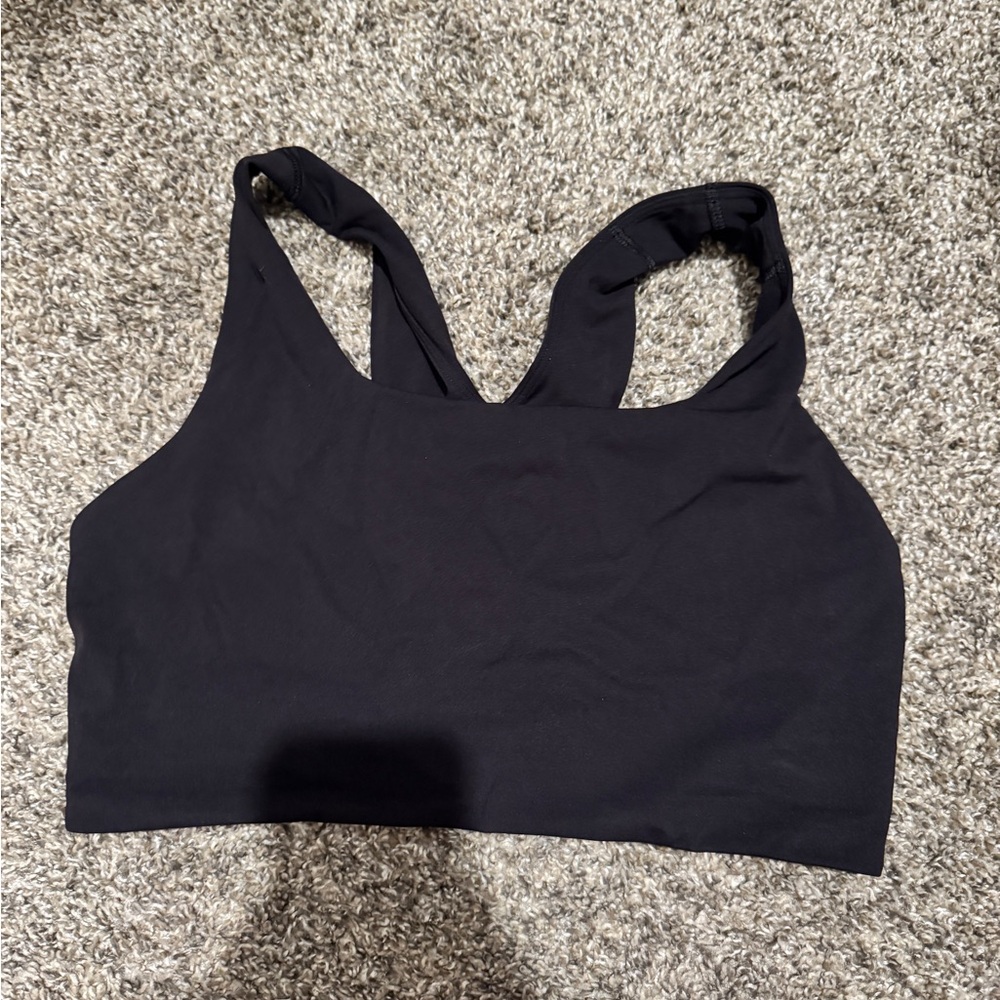 Free people black sports bra